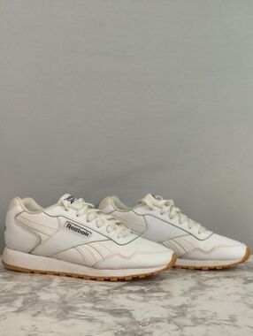 Reebok Glide Men's White Low Top Sneakers , Size 9